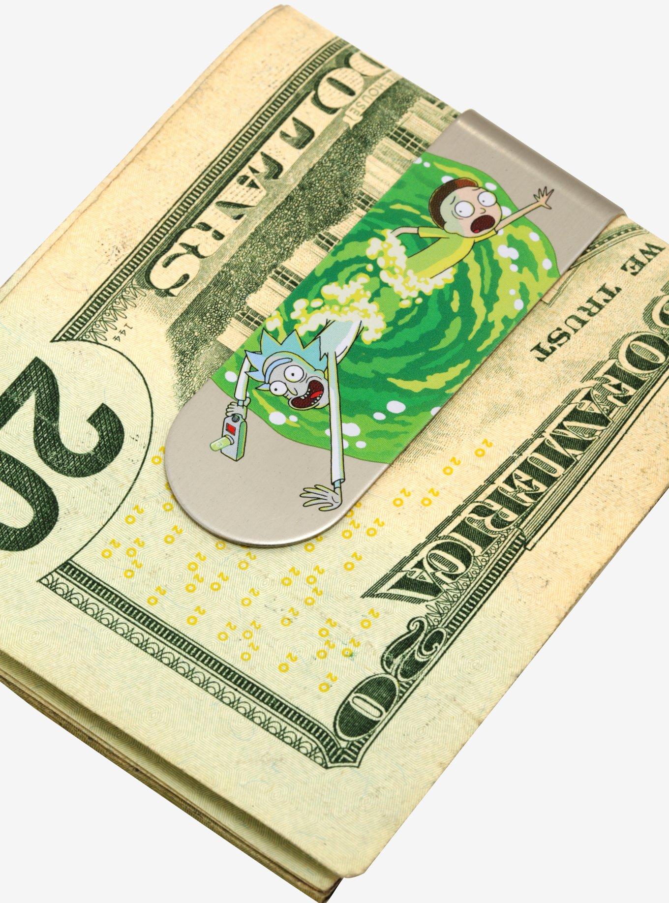 Rick And Morty Portal Money Clip, , hi-res