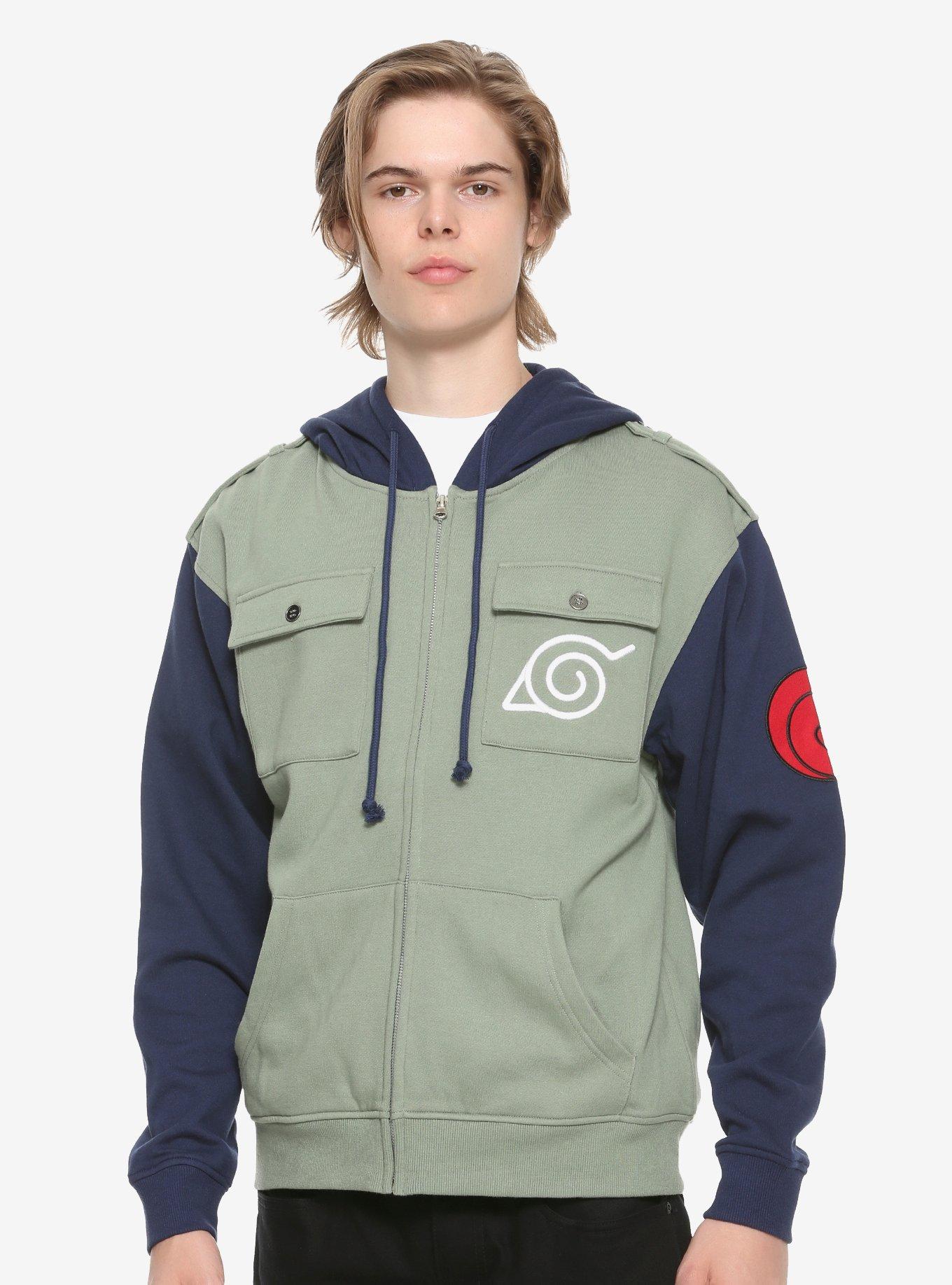 Naruto shippuden discount kakashi military hoodie