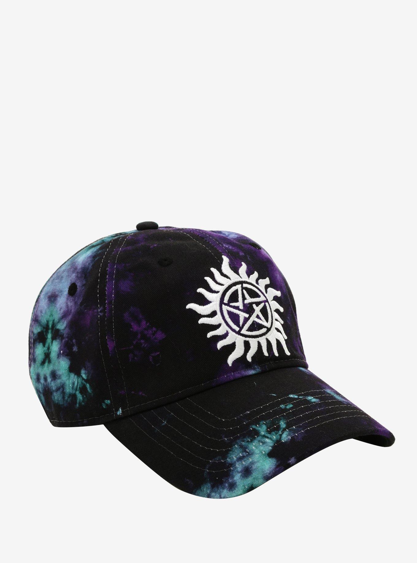Supernatural Anti-Possession Symbol Galaxy Dad Cap, , hi-res