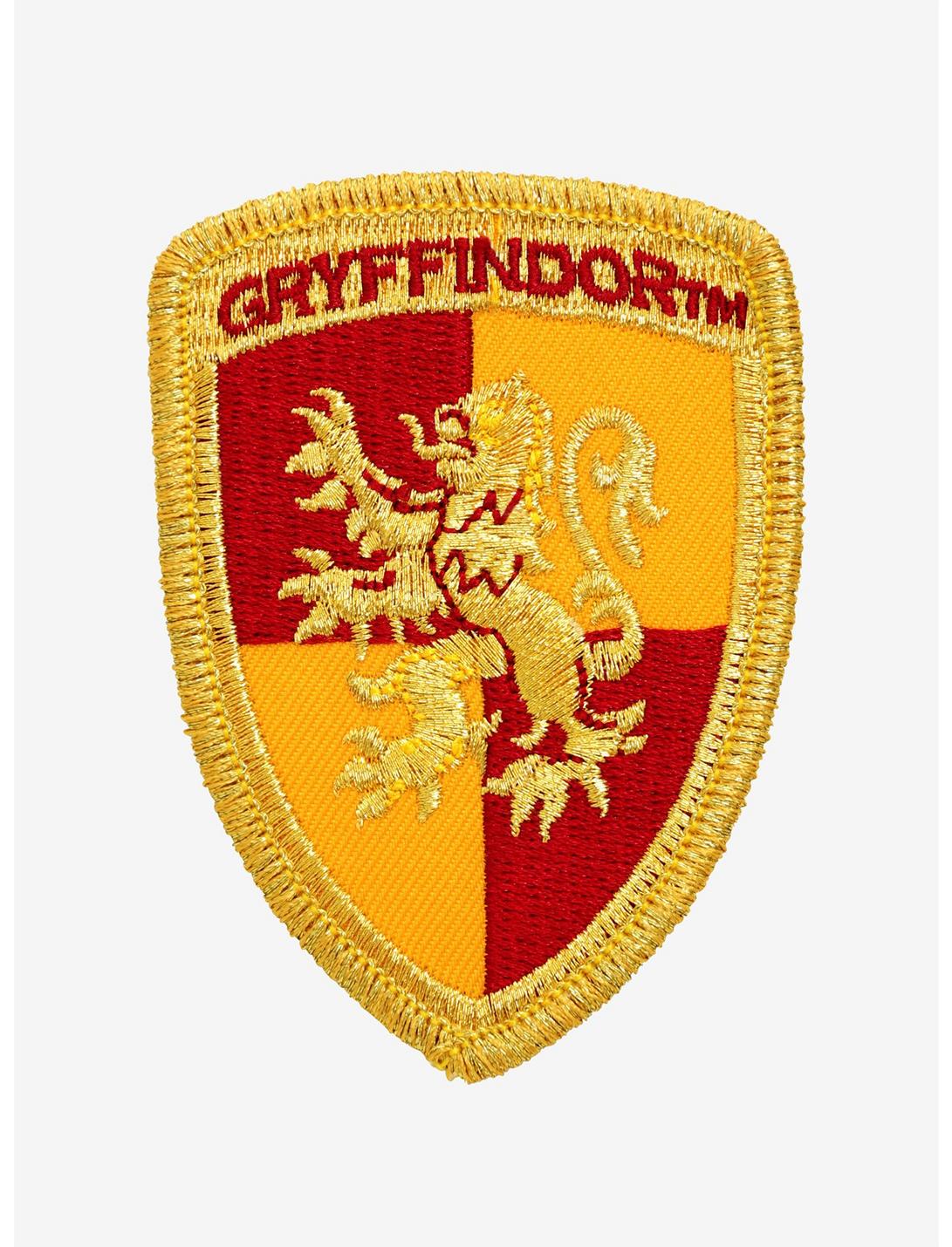 Harry Potter Gryffindor Metallic Patch - BoxLunch Exclusive, , hi-res