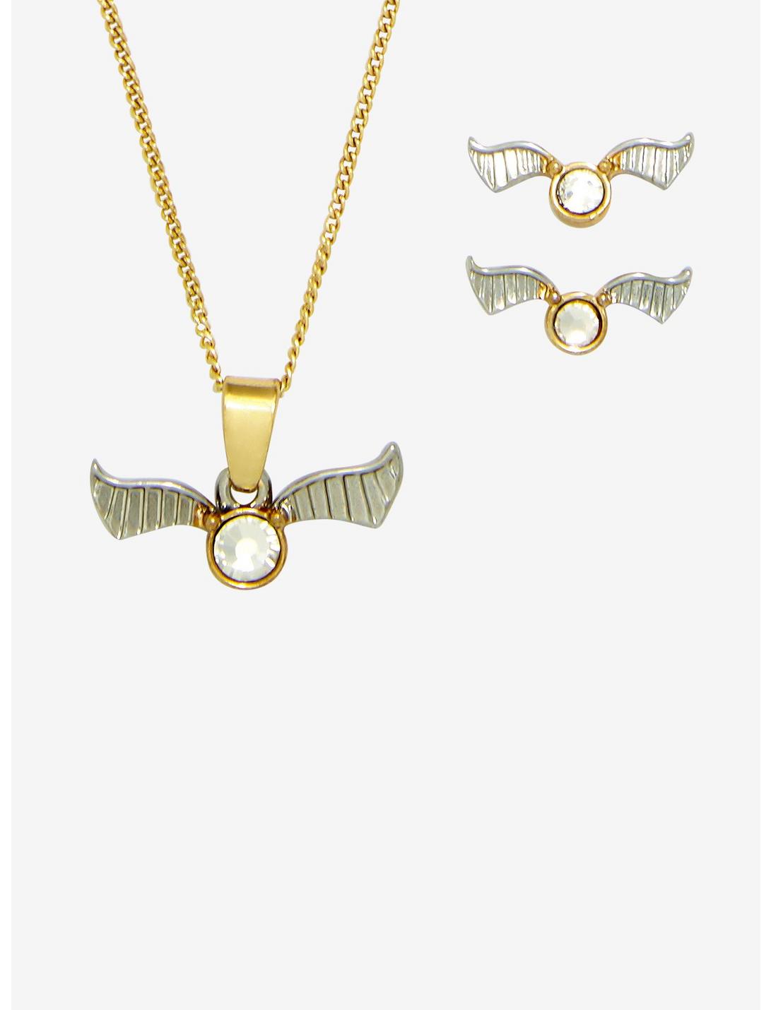 Harry Potter Golden Snitch Jewelry Set, , hi-res