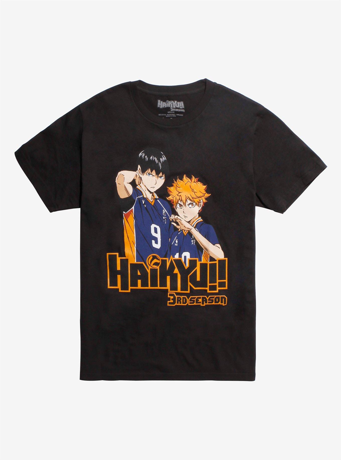Haikyu!! 3rd Season T-Shirt, BLACK, hi-res