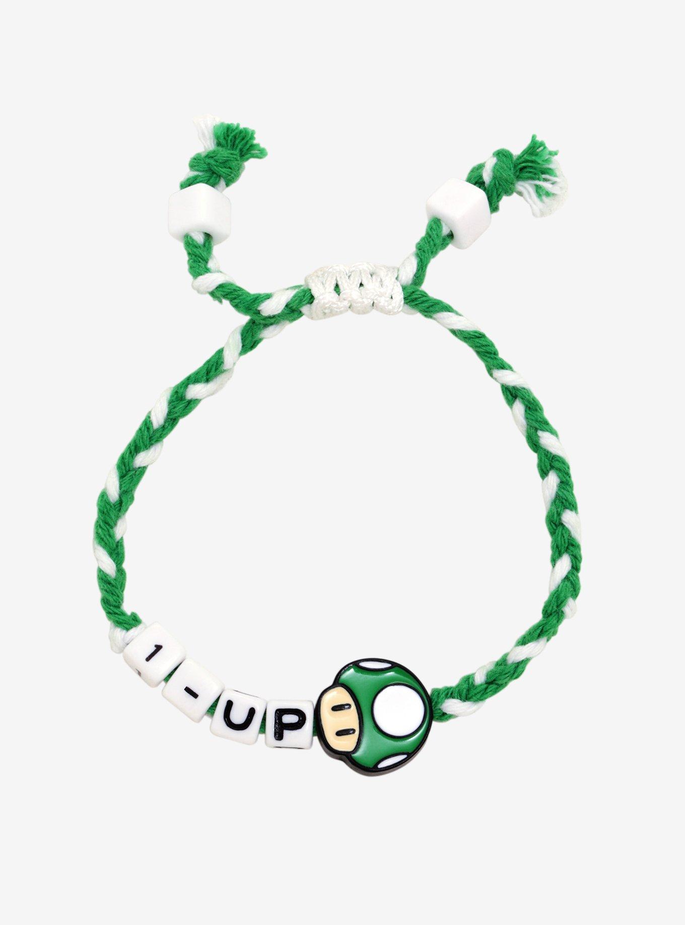 Nintendo Super Mario 1 UP Cord Bracelet, , hi-res