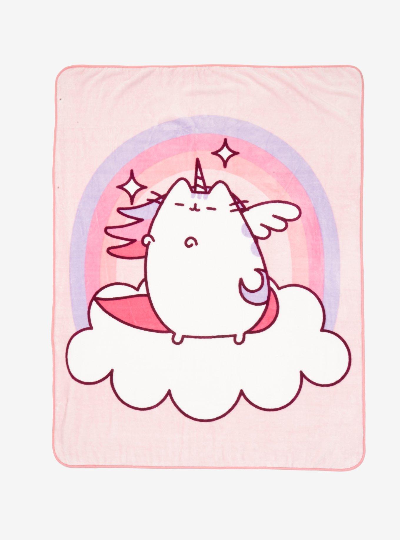 Pusheen Super Pusheenicorn Throw Blanket