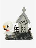 Funko Pop! Movie Moments The Nightmare Before Christmas Zero In Doghouse Vinyl Figure - BoxLunch Exclusive, , hi-res