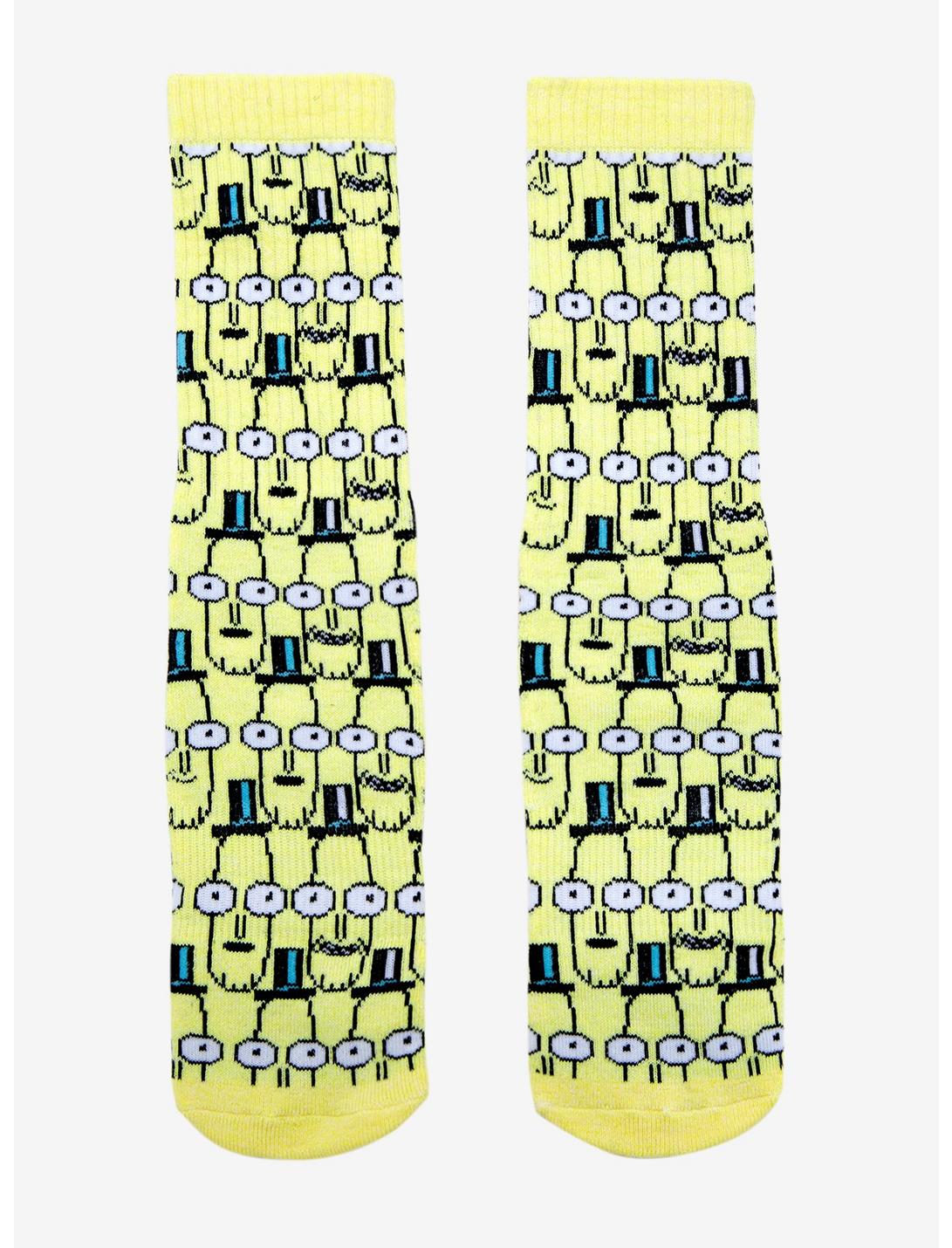 Rick And Morty Mr. Poopy Butthole Crew Socks, , hi-res