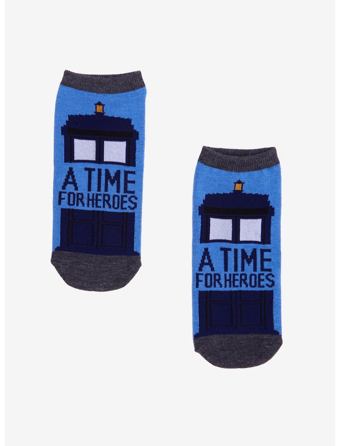 Doctor Who No-Show Socks, , hi-res