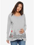 Disney Christopher Robin Winnie The Pooh Maternity Shirt - BoxLunch Exclusive, GREY, hi-res