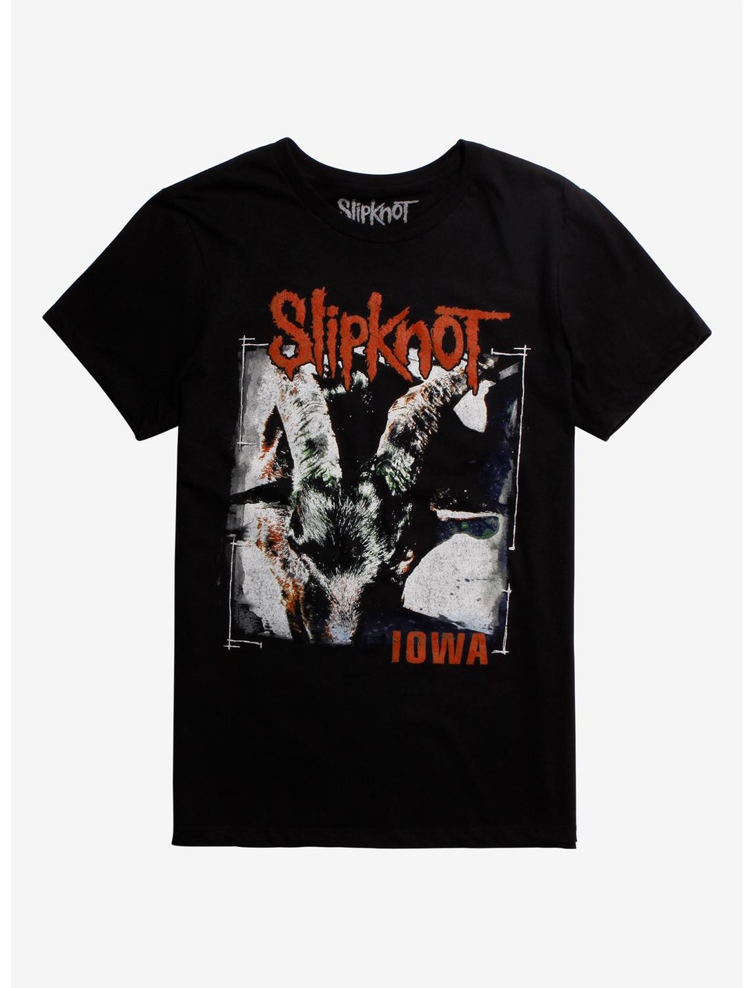 Slipknot Iowa Cover T-Shirt, BLACK, hi-res