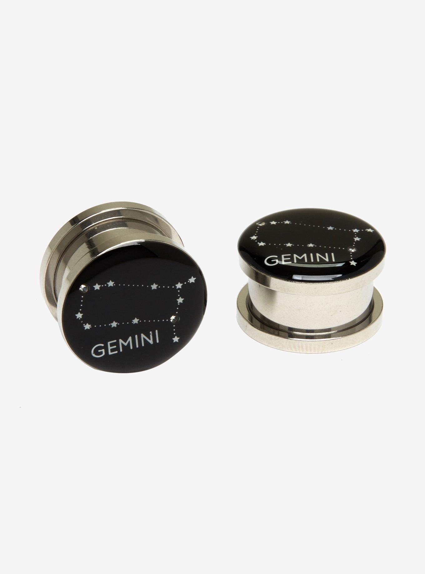 Steel Gemini Constellation Plug 2 Pack, MULTI, hi-res