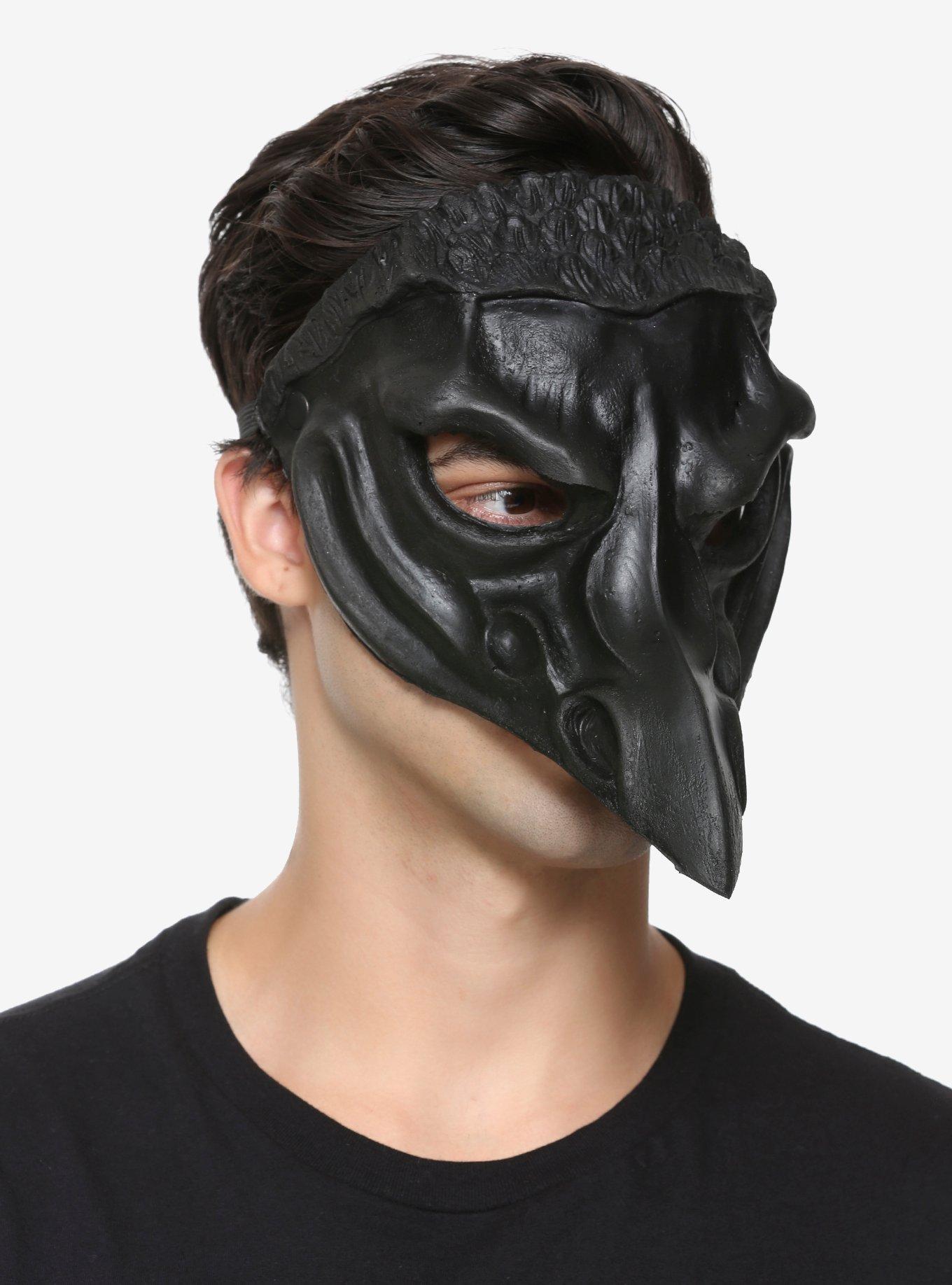 Creepy Crow Mask, , hi-res