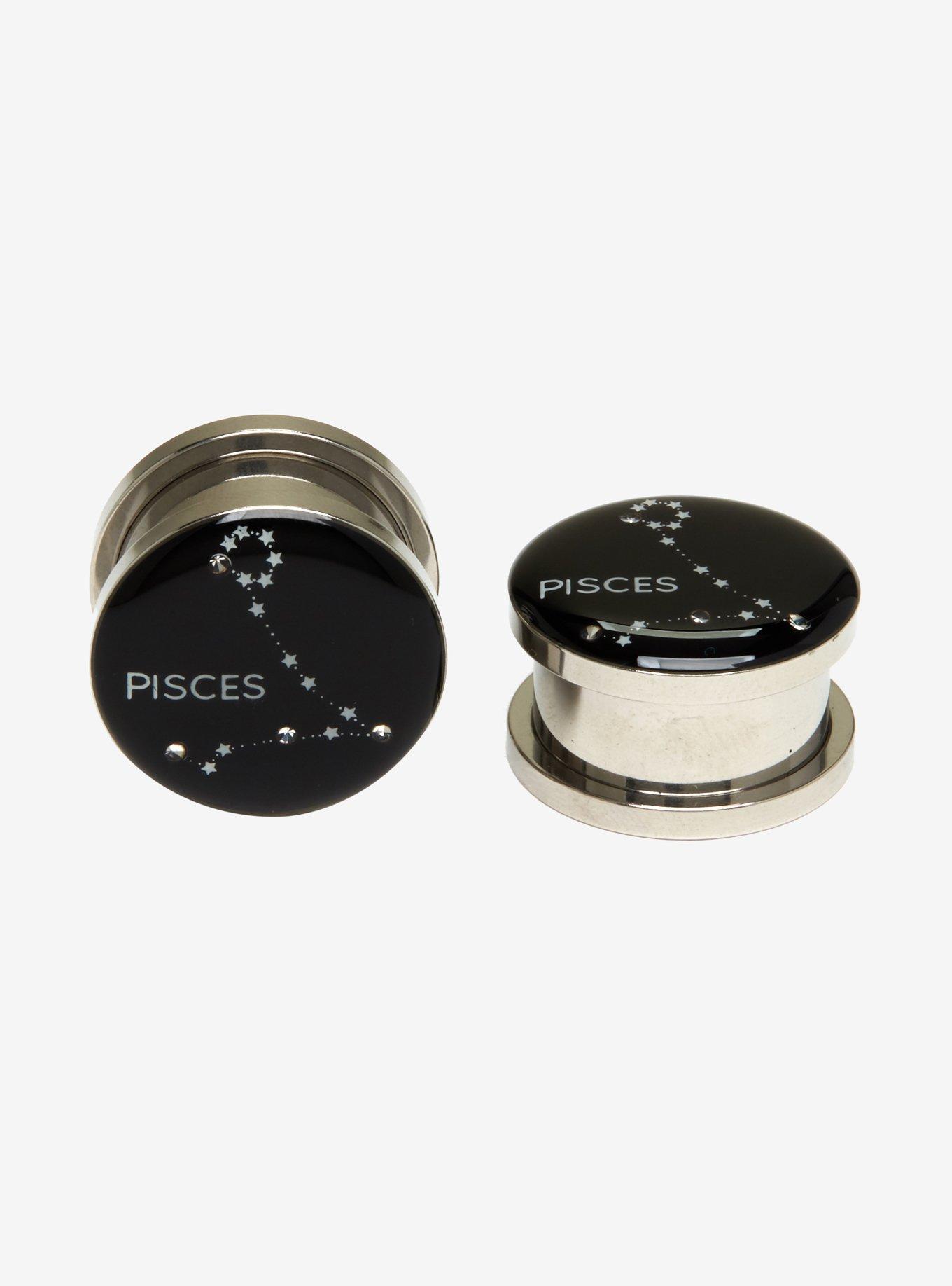 Steel Pisces Constellation Plug 2 Pack, MULTI, hi-res