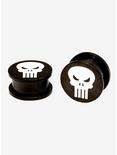 Marvel Punisher Steel Spool Plugs 2 Pack, MULTI, hi-res