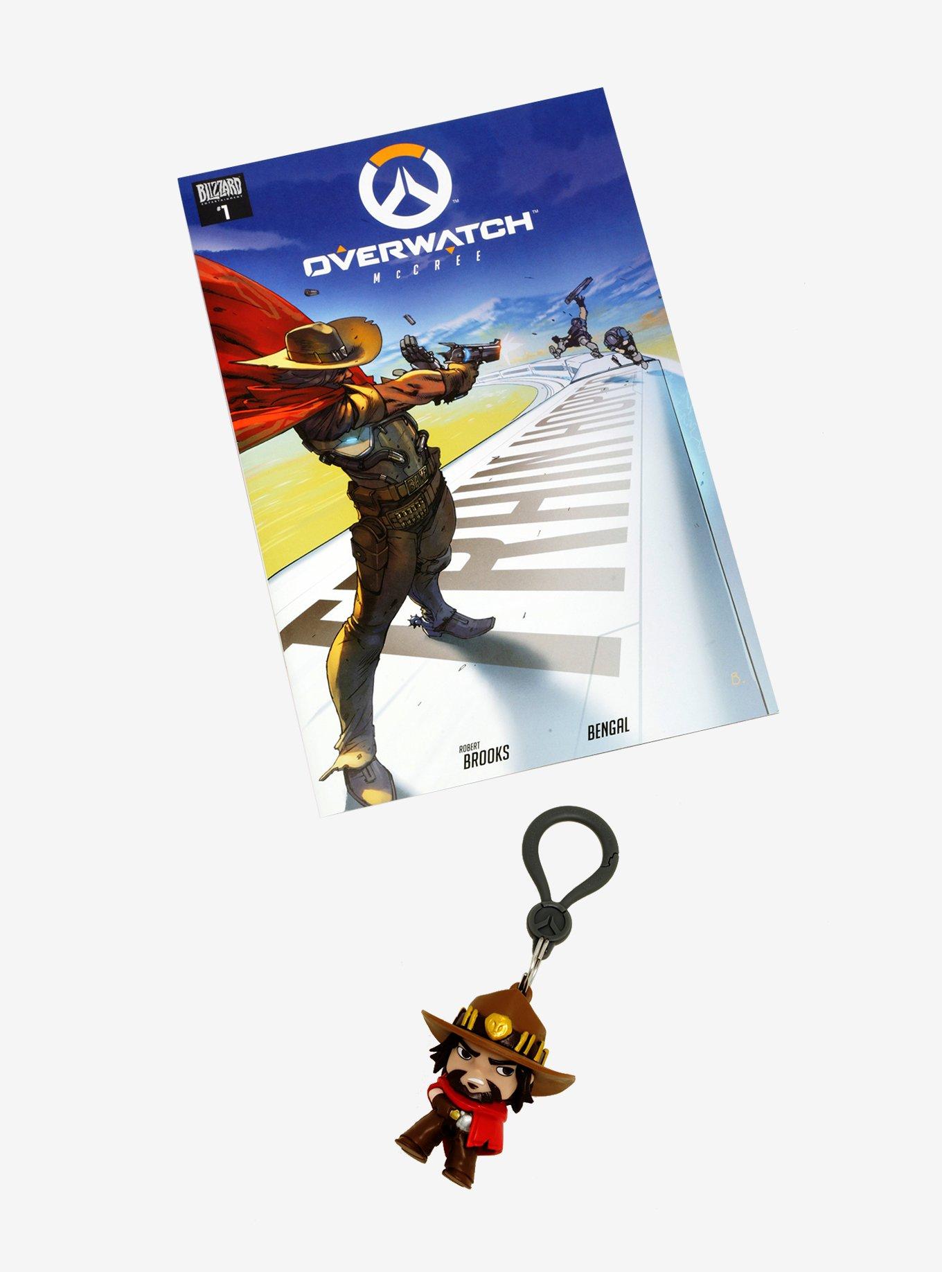 Overwatch McCree Comic & Key Chain, , hi-res
