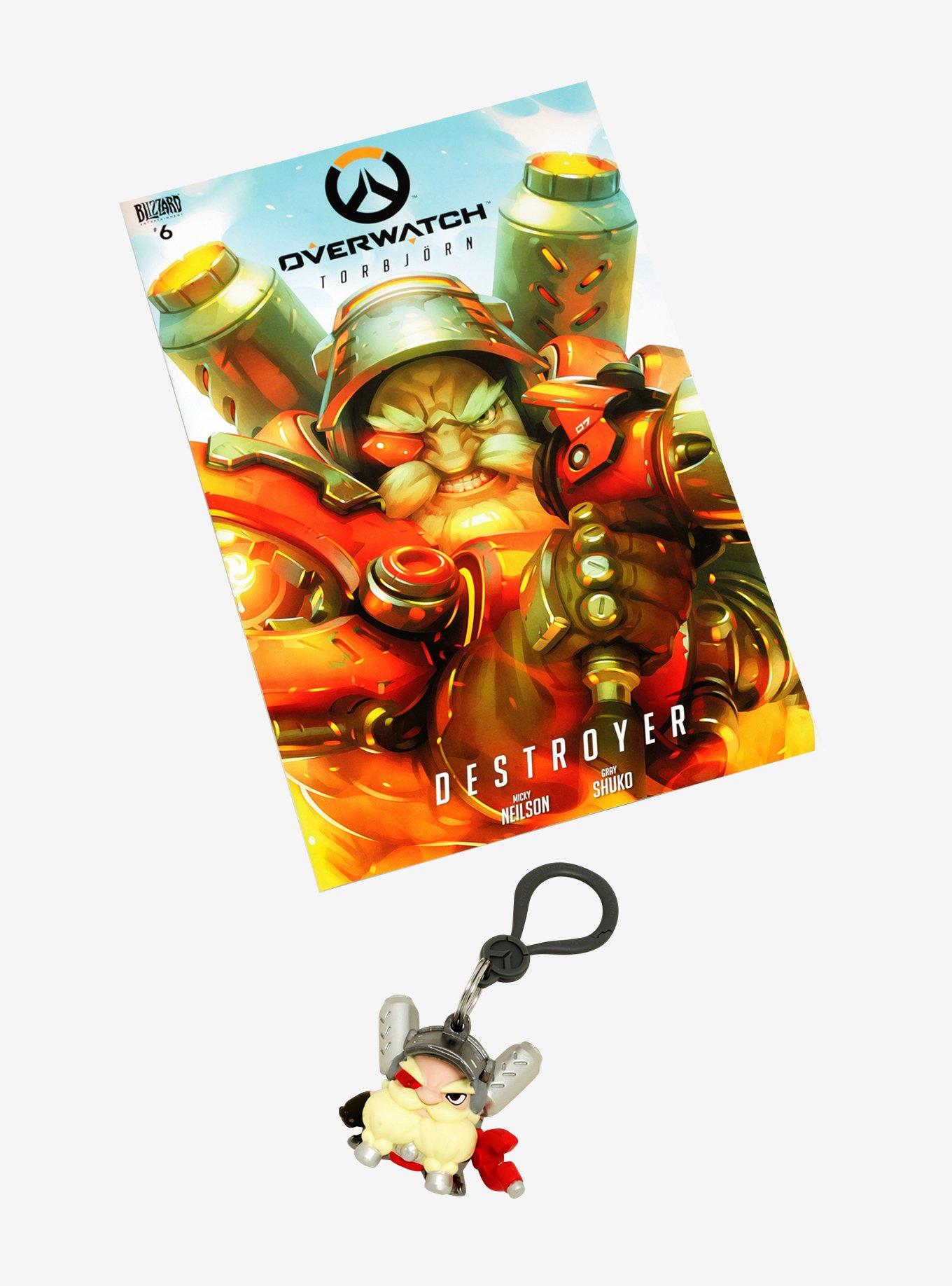 Overwatch Torbj&ouml;rn Comic & Key Chain, , hi-res
