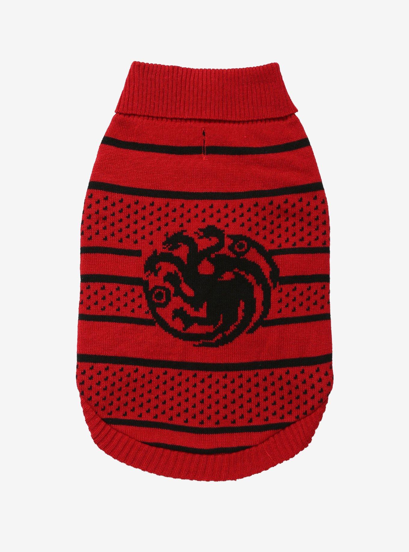 Game of 2025 thrones dog sweater