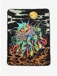 Rick And Morty Monster Rick Throw Blanket, , hi-res