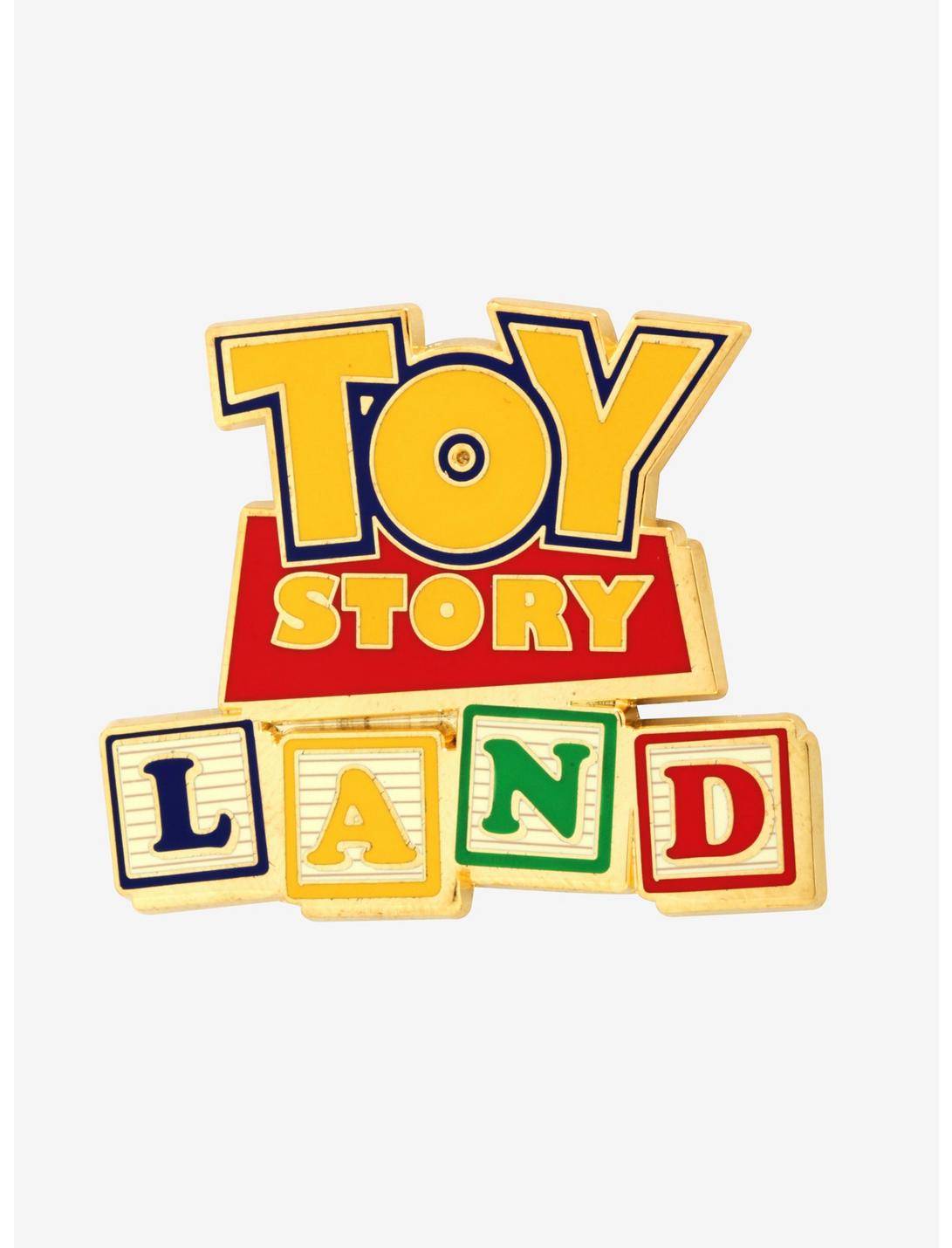 Disney Pixar Toy Story Land Logo Enamel Trading Pin - BoxLunch Exclusive, , hi-res