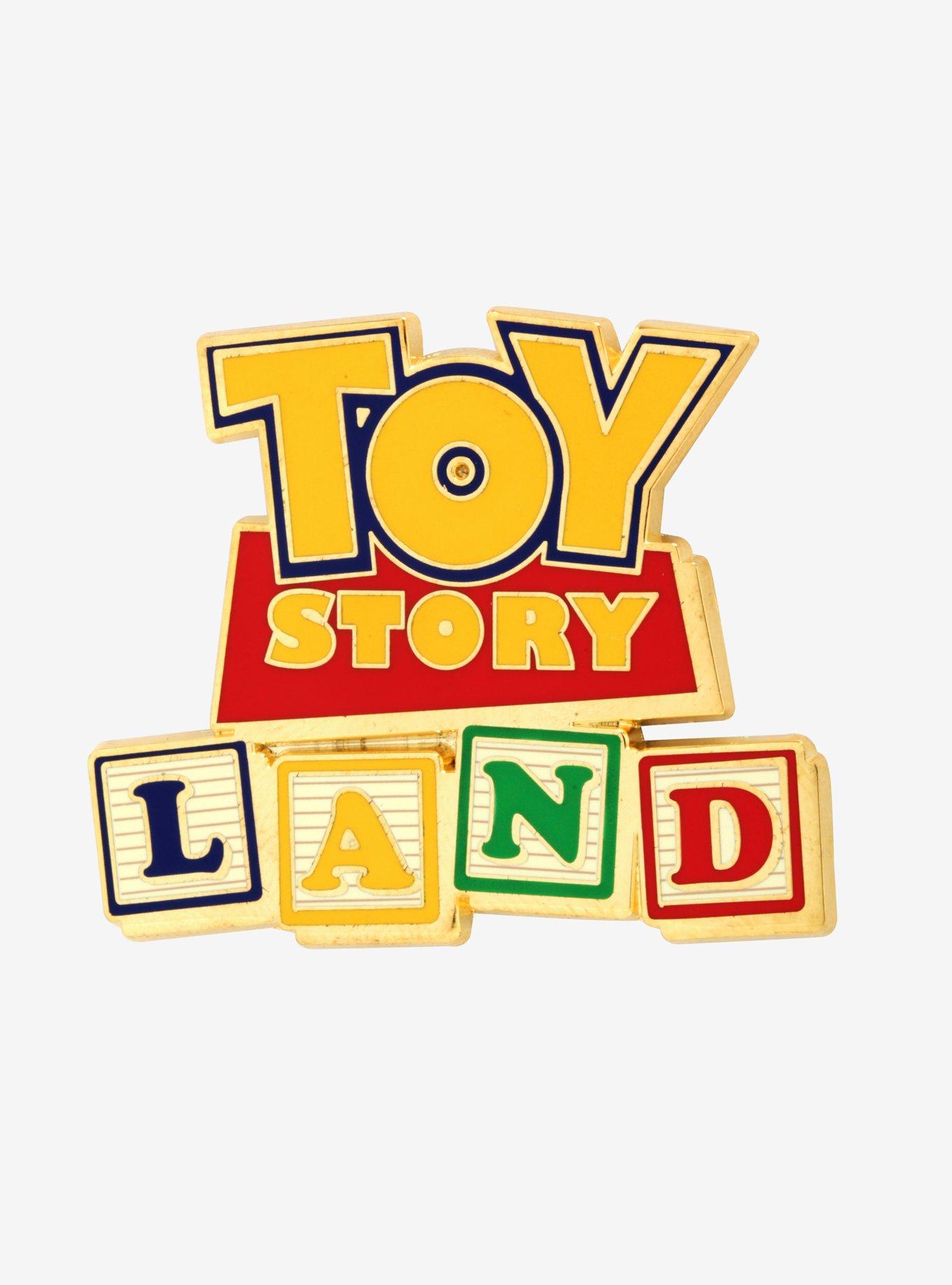 Disney Pixar Toy Story Land Logo Enamel Trading Pin - BoxLunch Exclusive, , hi-res