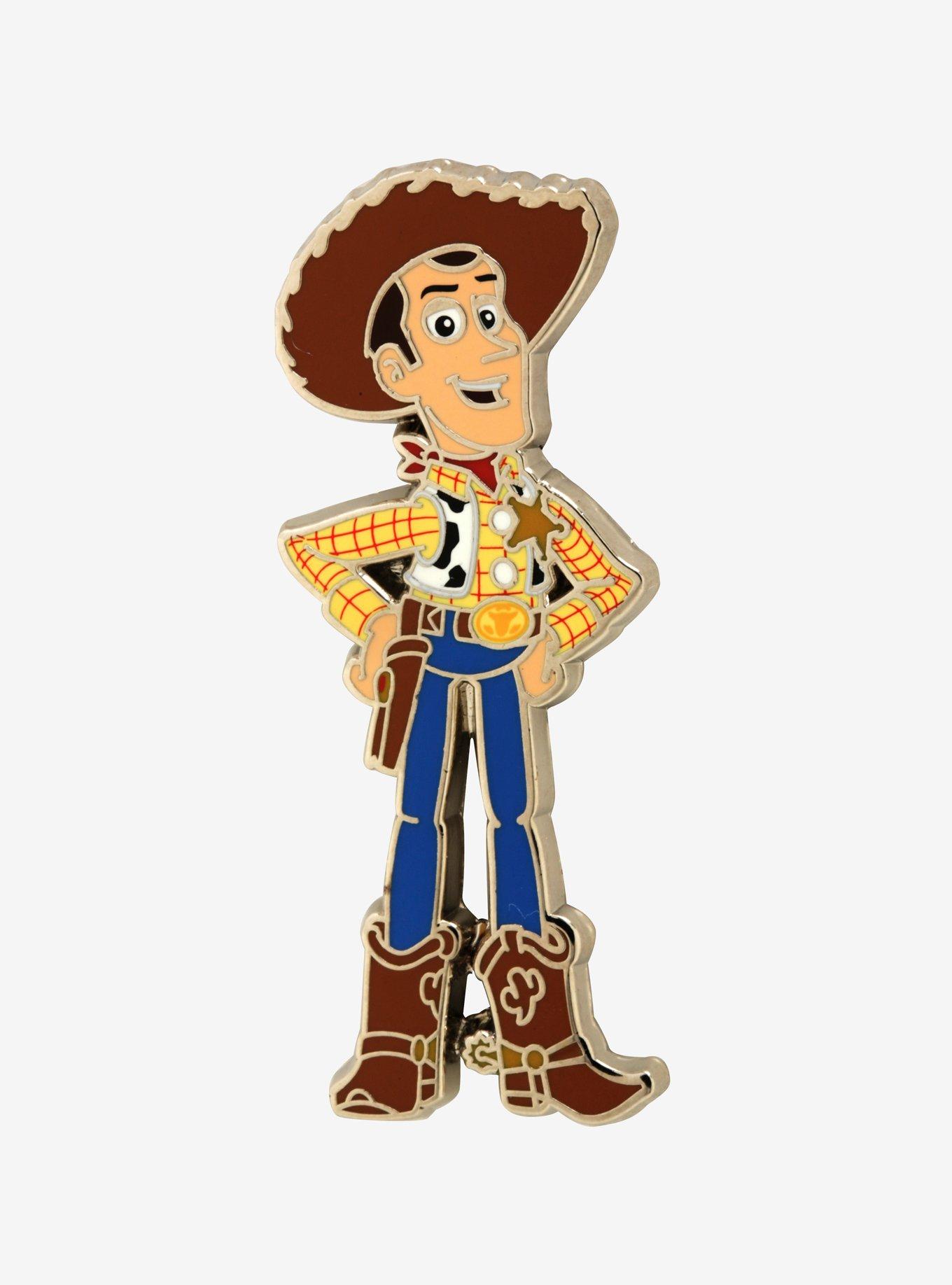 Disney Pixar Toy Story Land Woody Enamel Trading Pin - BoxLunch Exclusive, , hi-res