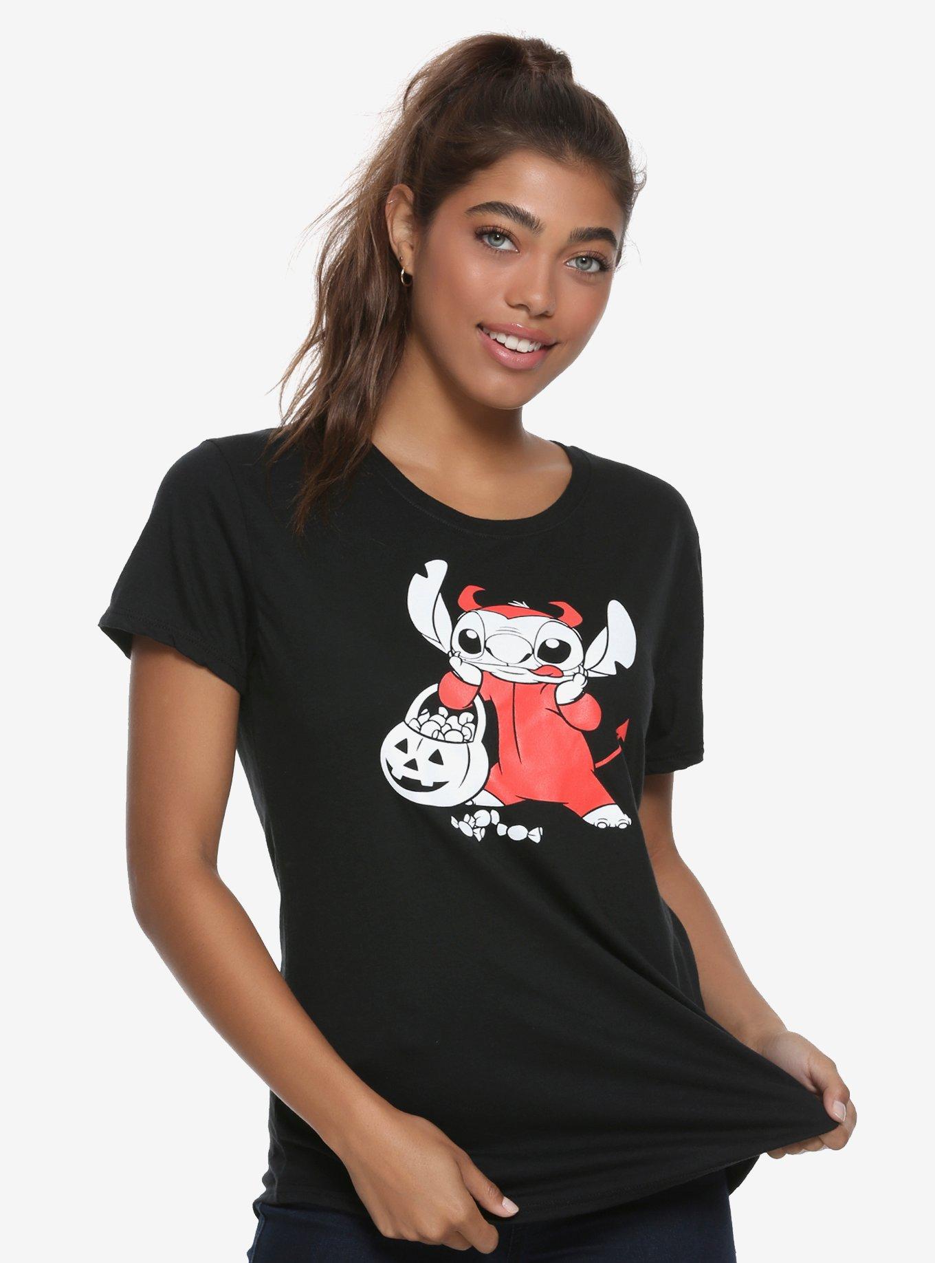 Disney Lilo & Stitch Lil' Devil Womens Tee - BoxLunch Exclusive | BoxLunch