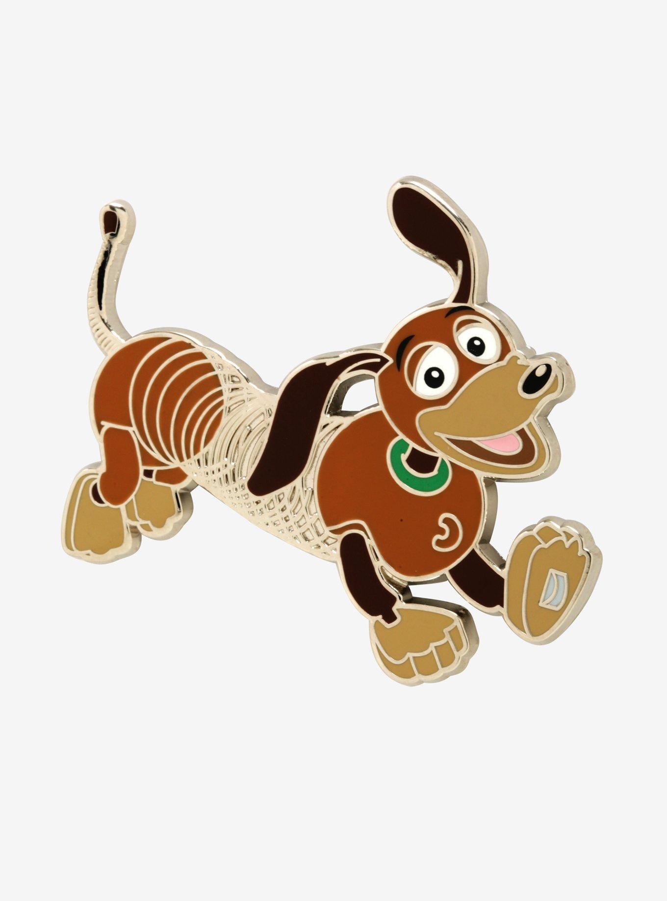 Disney Pixar Toy Story Land Slinky Dog Enamel Trading Pin - BoxLunch Exclusive, , hi-res