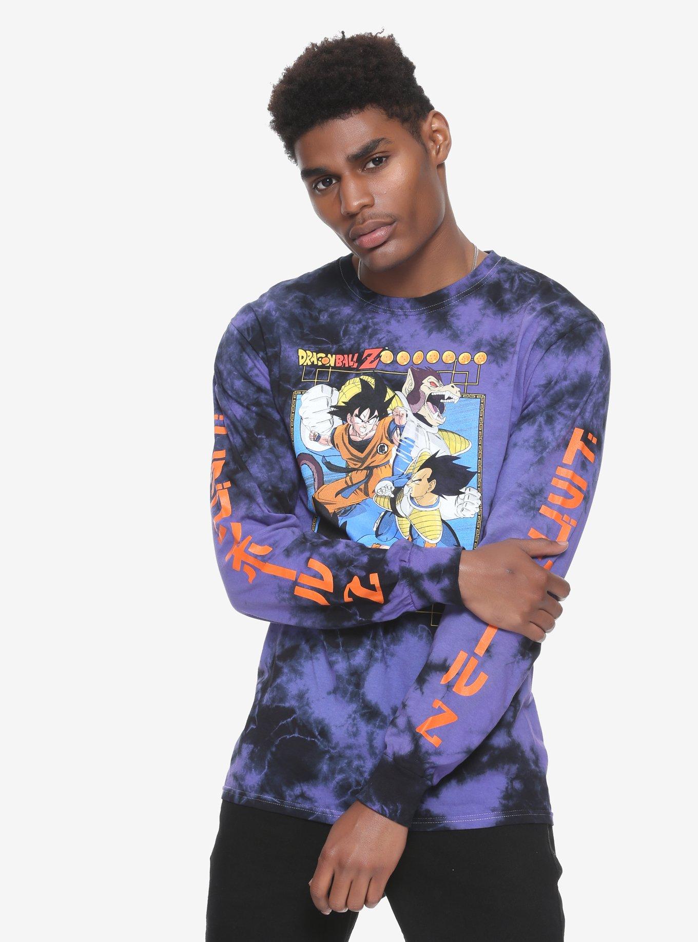 Hot Topic The God Of High School Characters Fighting Tie-Dye T-Shirt