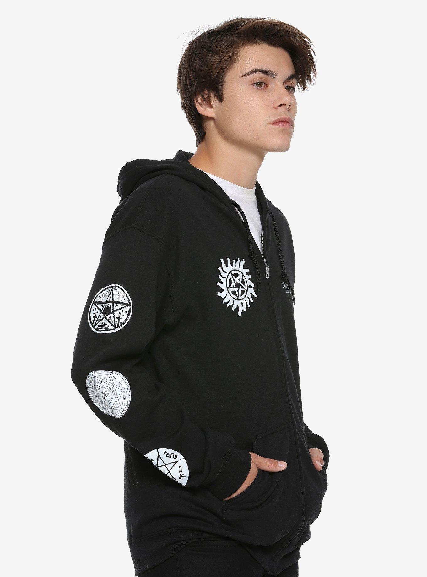 Supernatural hoodie hot on sale topic