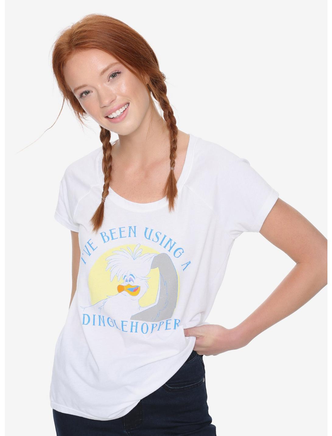 Disney The Little Mermaid Dinglehopper Womens Tee - BoxLunch Exclusive, NATURAL, hi-res