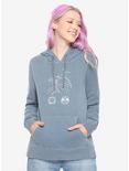 Harry Potter Faded Ravenclaw Girls Hoodie, BLUE, hi-res