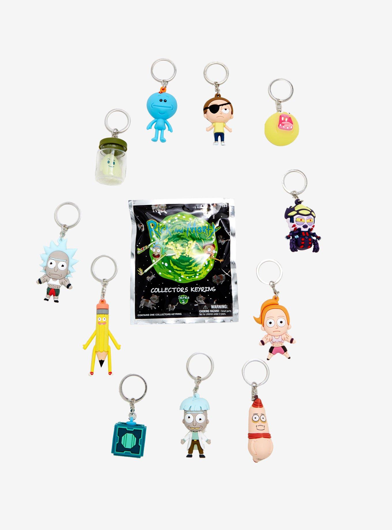 Rick And Morty Series 2 Blind Bag Key Chain, , hi-res