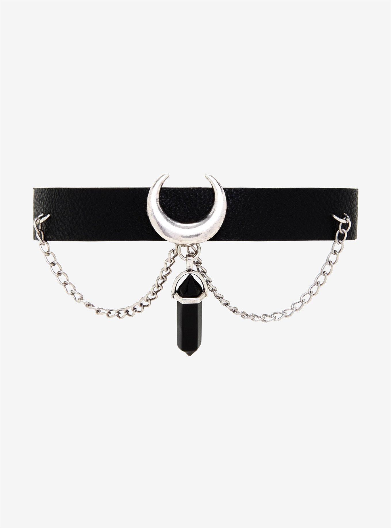 Hot topic store choker collar