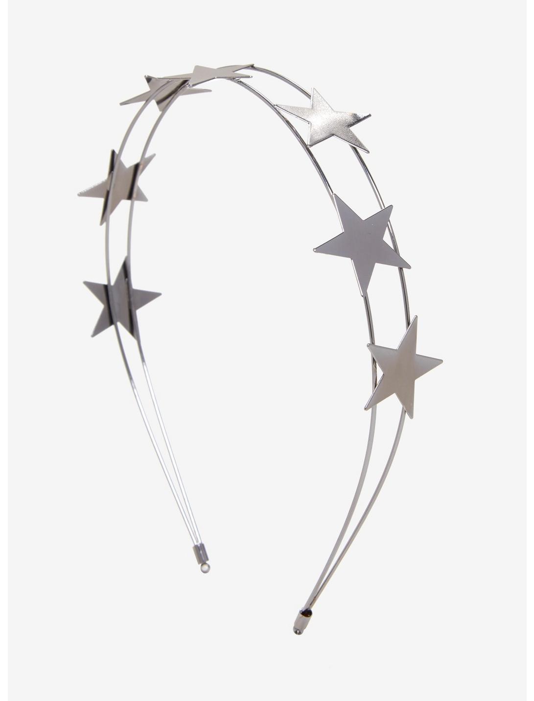Blackheart Silver Star Headband, , hi-res