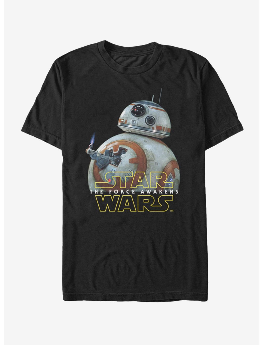 Star Wars Episode VII The Force Awakens BB-8 Lighter Thumbs Up T-Shirt, BLACK, hi-res