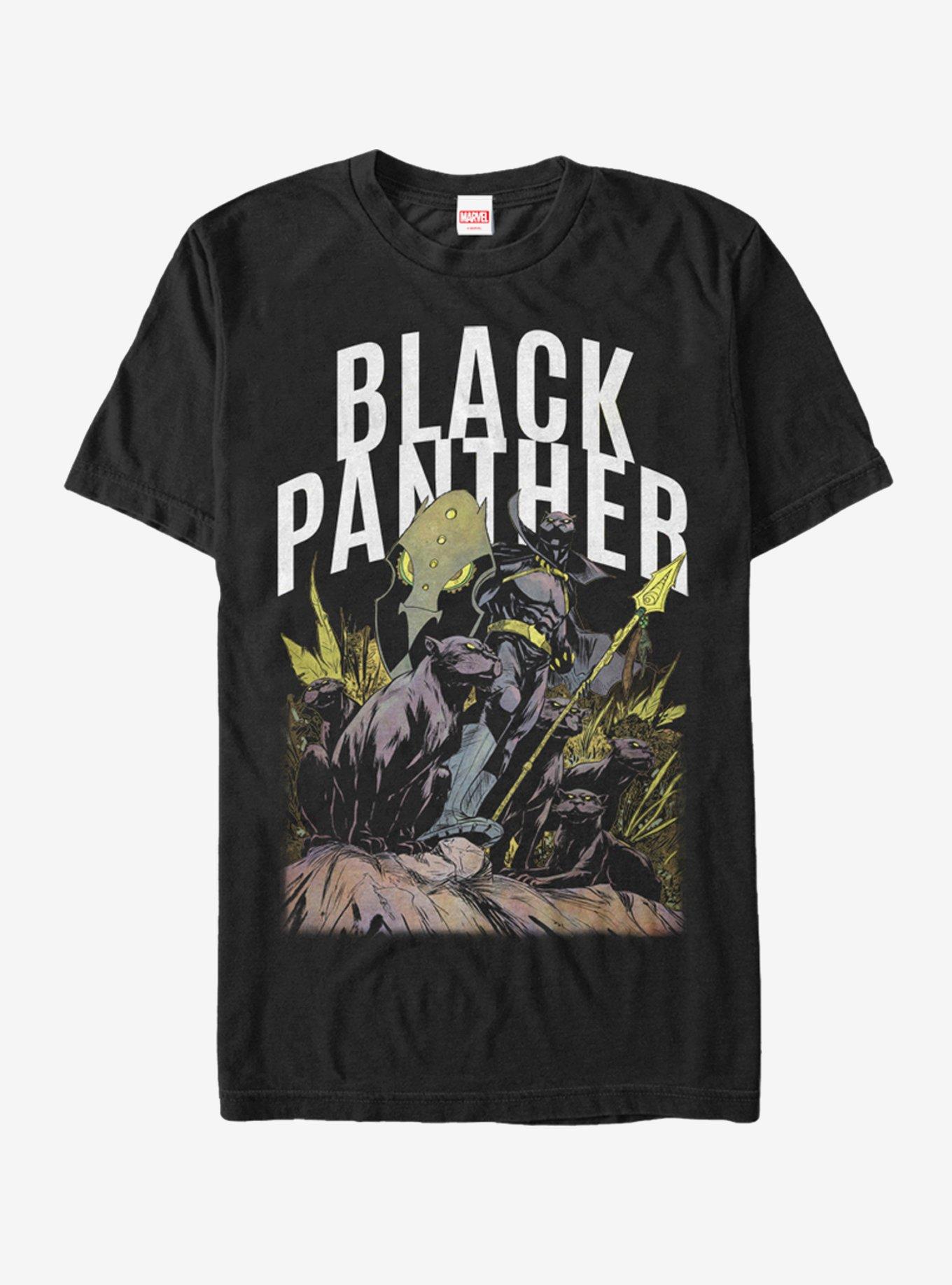 Marvel black sale panther t shirt