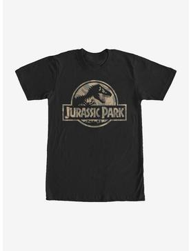 Jurassic Park Camo Logo T-Shirt, , hi-res