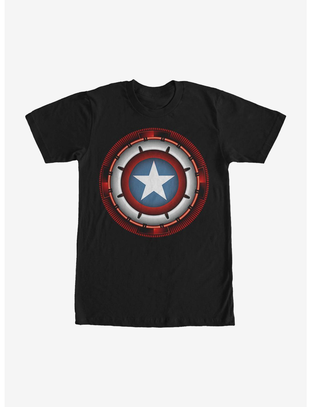 Marvel Captain America Future Shield T-Shirt, BLACK, hi-res