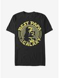 Star Wars Darth Vader Best Papa In The Galaxy Sun T-Shirt, BLACK, hi-res