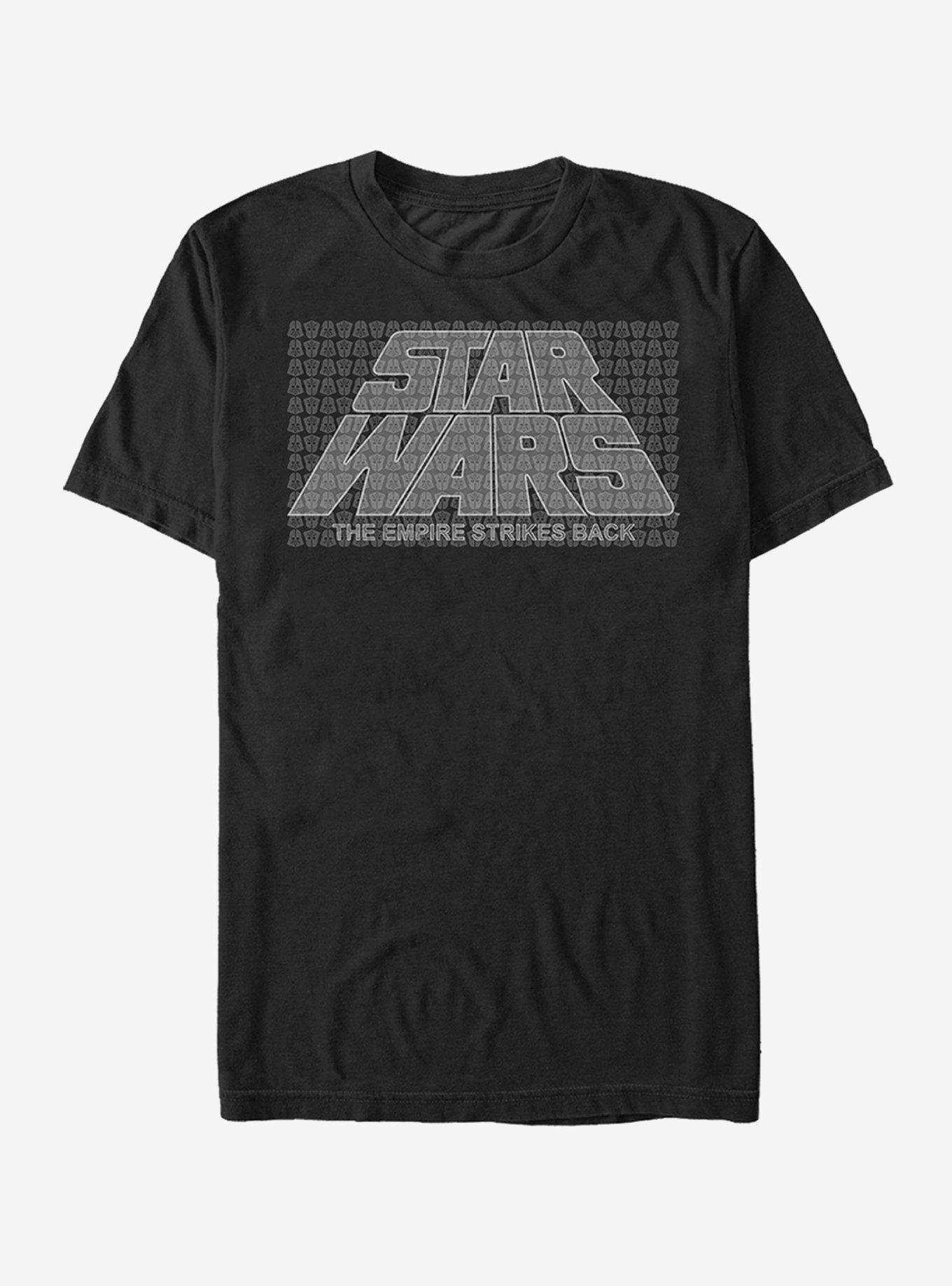 Star Wars Darth Vader Logo T-Shirt, BLACK, hi-res