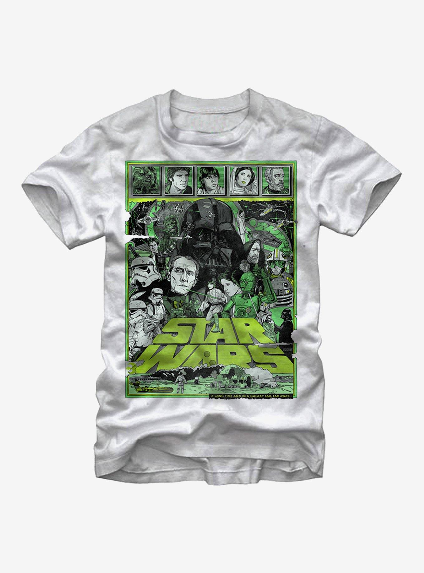 Star Wars Episode IV A New Hope T-Shirt, WHITE, hi-res