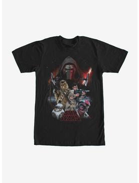 Star Wars Episode VII Force Awakens Characters T-Shirt, , hi-res