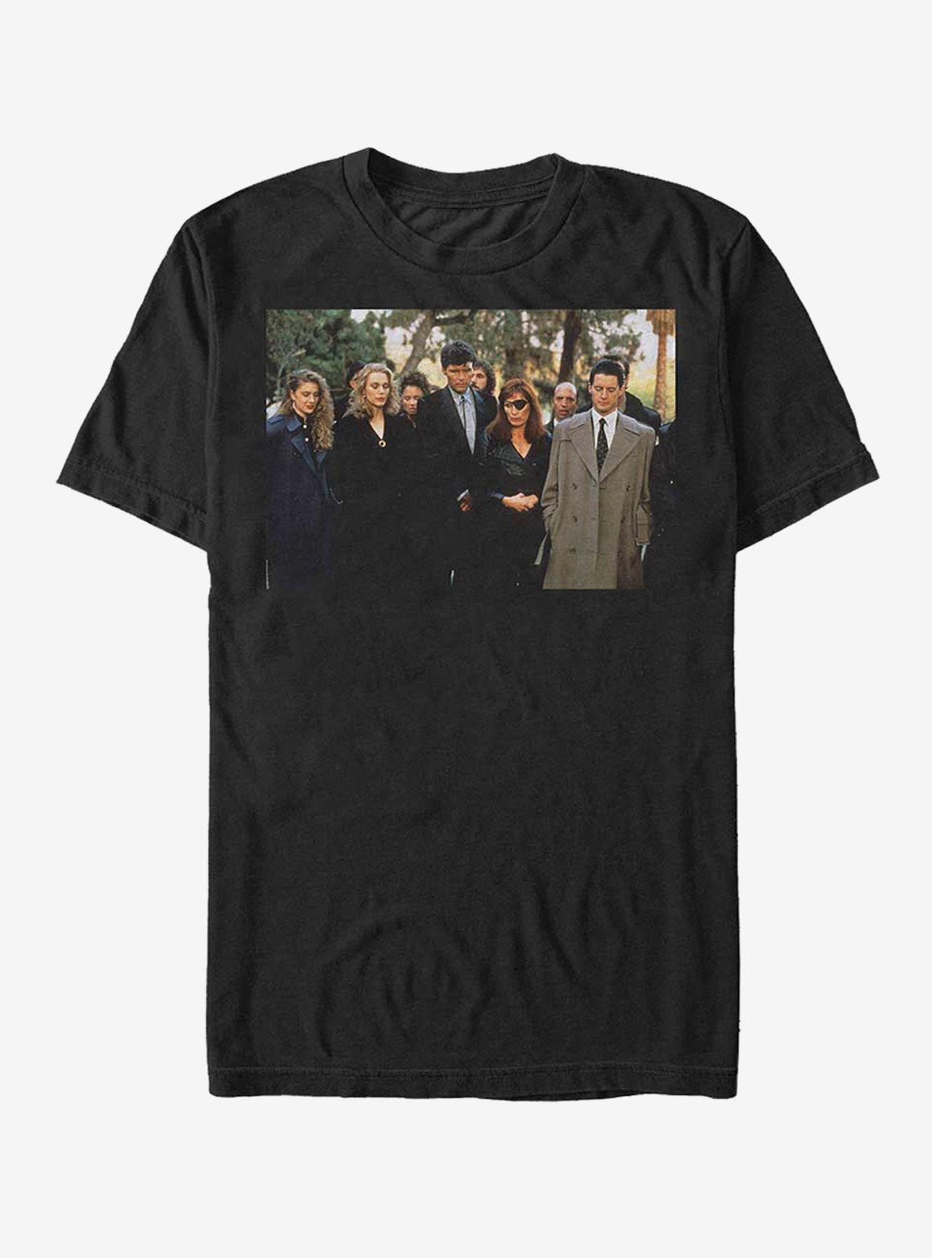 Twin Peaks Funeral Mourners T-Shirt, BLACK, hi-res