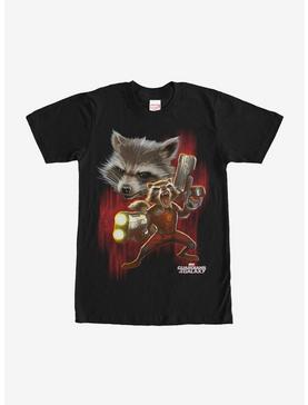 Marvel Guardians of the Galaxy Rocket Fight T-Shirt, , hi-res