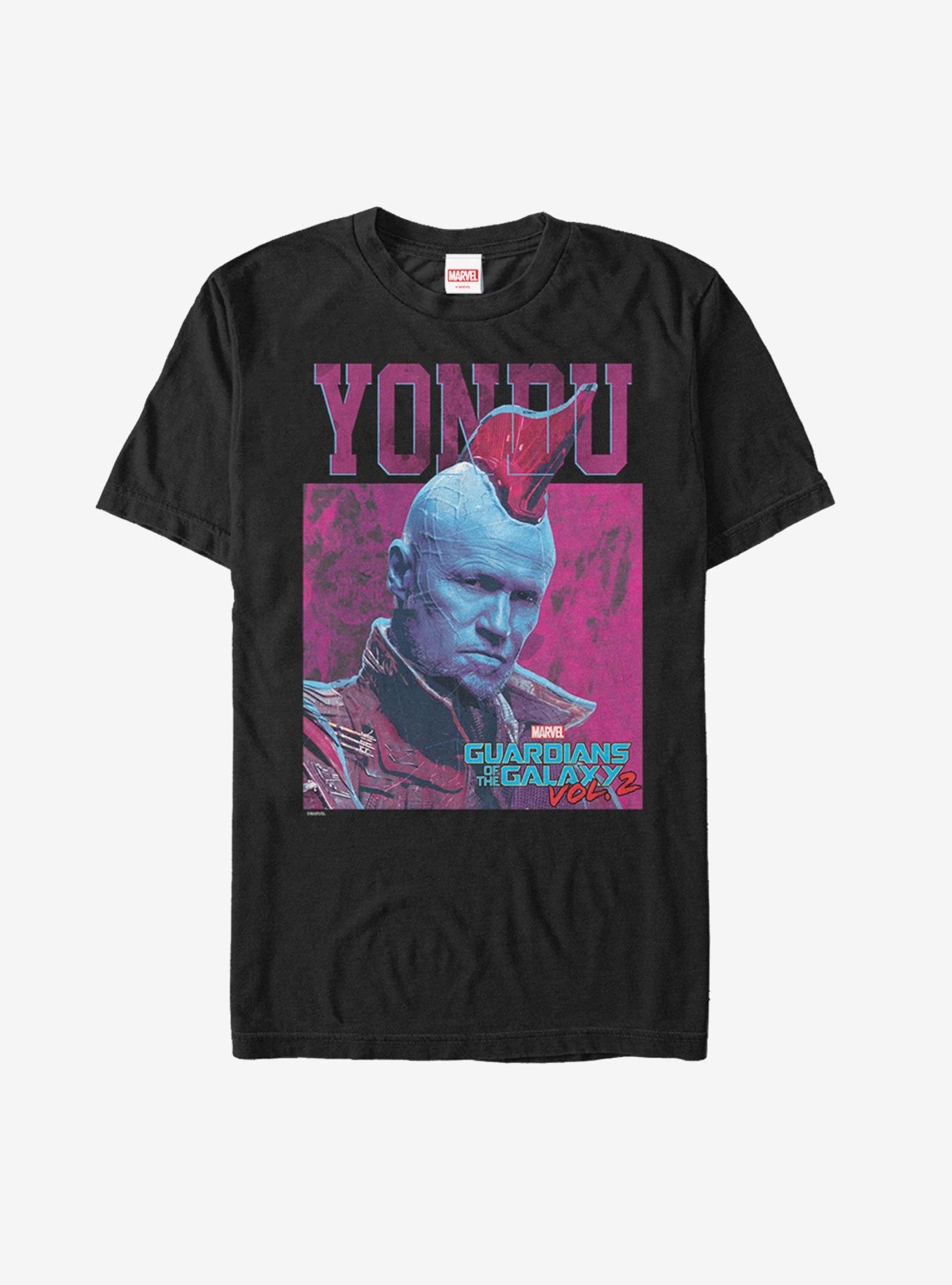 Marvel Guardians of the Galaxy Vol. 2 Yondu Punk T-Shirt, BLACK, hi-res