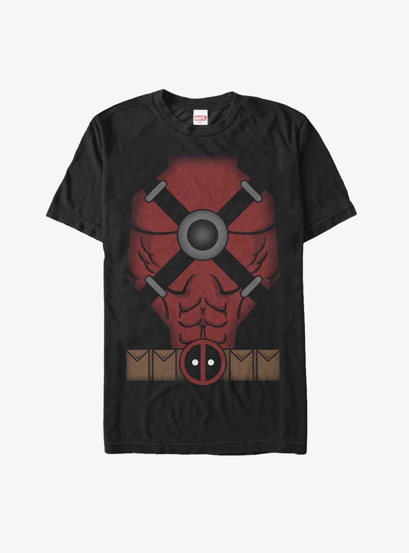 Marvel Deadpool Cartoon Costume T-Shirt, , hi-res
