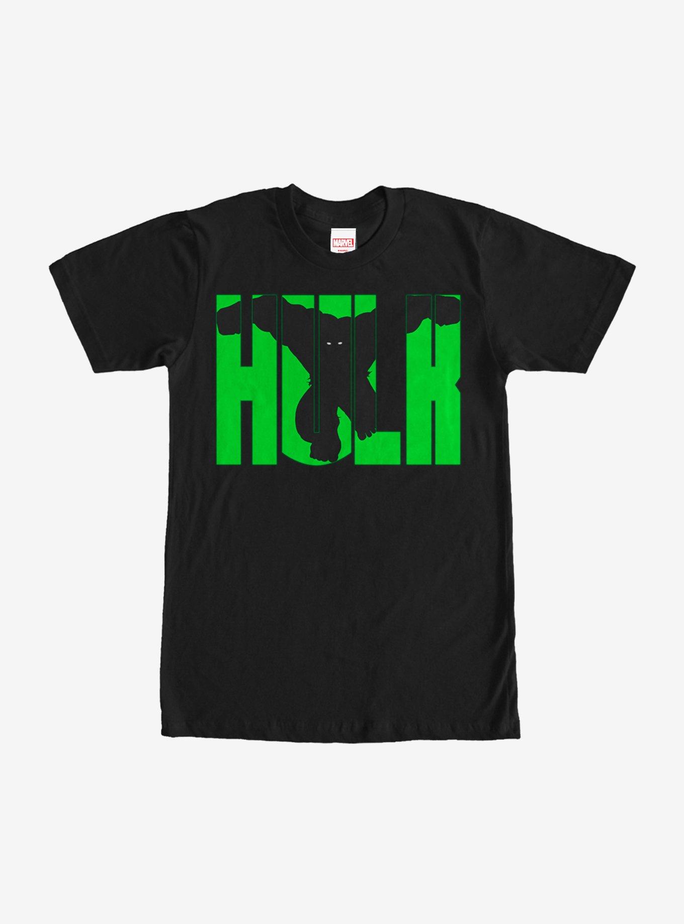 Marvel Hulk Attack T-Shirt, BLACK, hi-res