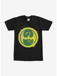 Marvel Iron Fist Dragon Splatter Logo T-Shirt, BLACK, hi-res