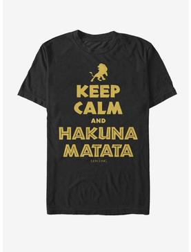 Lion King Keep Calm and Hakuna Matata T-Shirt, , hi-res