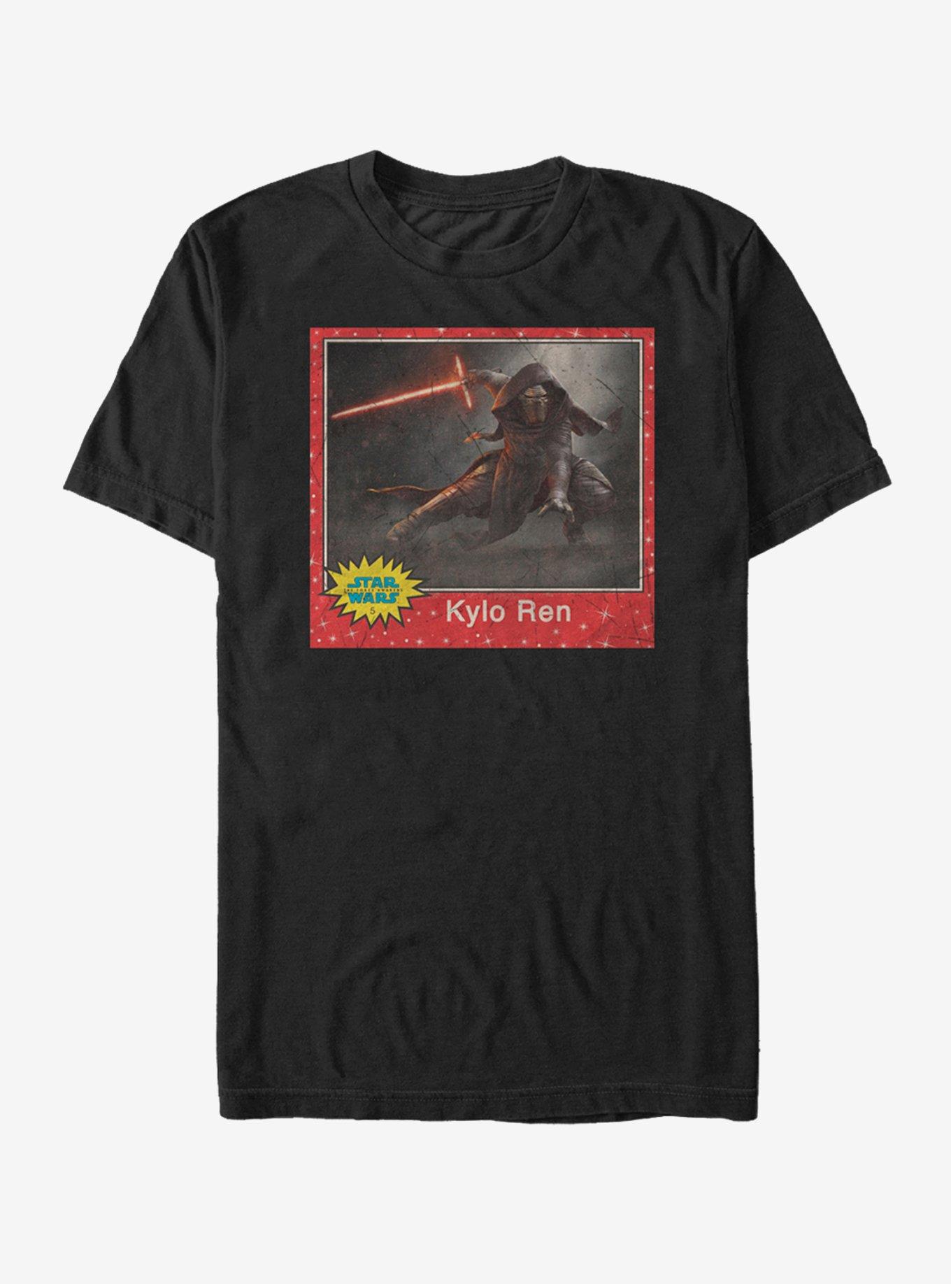 Star Wars Kylo Ren Trading Card T-Shirt