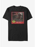 Star Wars Kylo Ren Trading Card T-Shirt, BLACK, hi-res